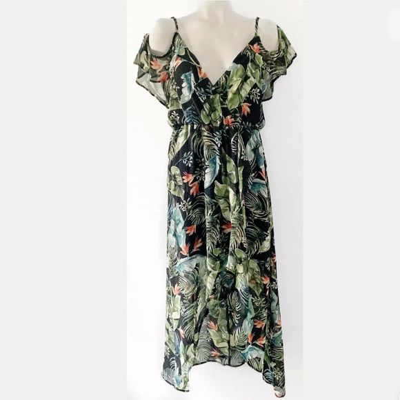 SANCTUARY SOFIA RUFFLED ISLAND FEVER MAXI DRESS - Picture 5 of 7